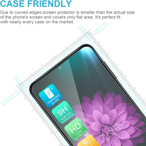 Miniatura 5 de TJS Funda compatible con Samsung Galaxy A13 5G, Galaxy A04S, con protector de pantalla de vidrio templado, anillo de metal, soporte magnético, tono