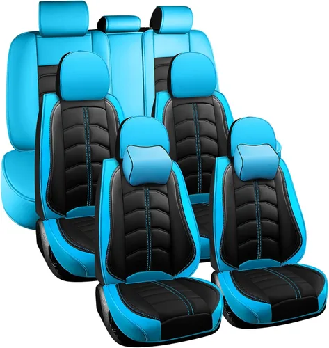 Miniatura 10 de Funda de asiento de auto de 7 asientos para Nissan Pathfinder 2003-2025, fundas de asiento duraderas, resistentes al desgaste, impermeables