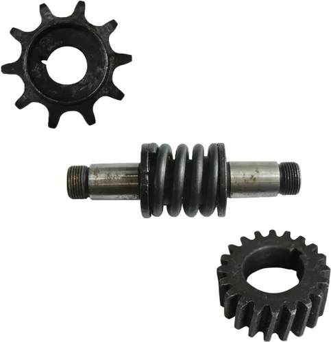 Miniatura 3 de JRL Eje de embrague y engranaje de bicicleta de empuje y piñón de transmisión para bicicleta motorizada de 66cc 80cc