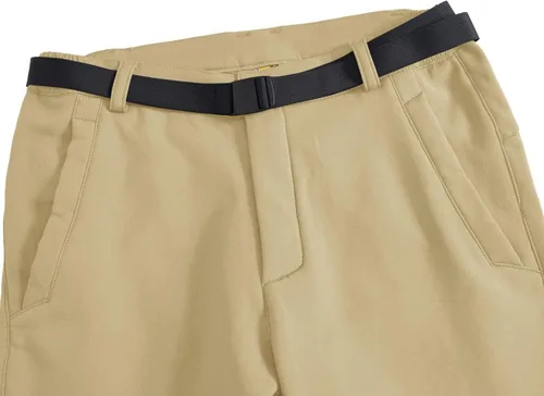 Miniatura 3 de TBMPOY - Pantalones de esquí de nieve impermeables con forro polar para hombre, para senderismo, montaña, revestimiento suave con cinturón