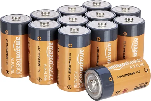 Miniatura 8 de Amazon Basics Paquete de 24 pilas alcalinas multiusos de celda C, 1.5 voltios, 5 años de vida útil