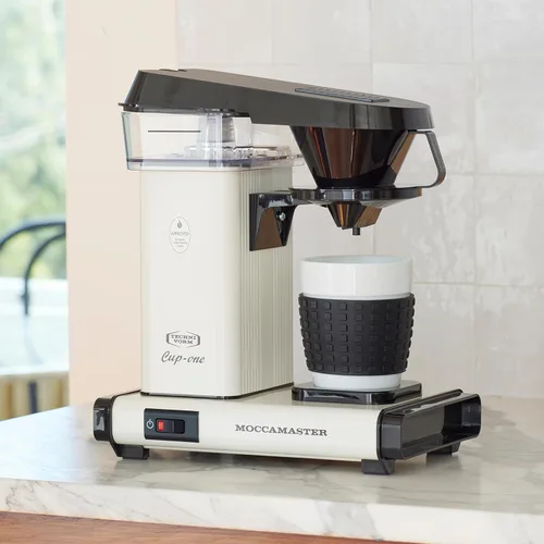 Miniatura 2 de Technivorm Moccamaster 69211 Cup One, cafetera de una taza, 10 onzas, blanco roto