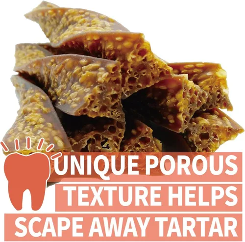 Miniatura 3 de LuvChew Palitos masticables para perros de ternera, palitos inflados de carne de res de grado humano, alternativa de cuero crudo, fácil de digerir
