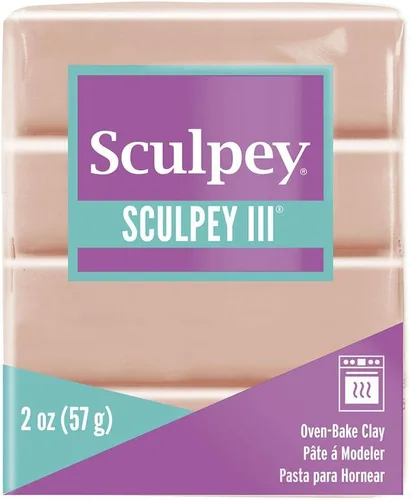 Miniatura 2 de Arcilla polimérica Sculpey III, Polyform de 2 onzas Beige