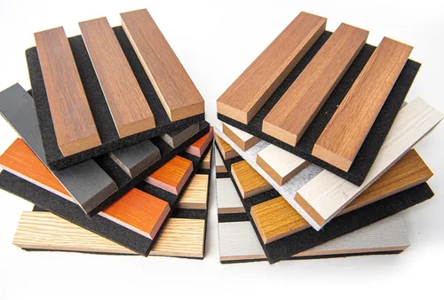 Miniatura 6 de Art3d Paneles acústicos de listones de madera para decoración elegante y reducción de ruido, panel texturizado 3D para techo y pared, paquete