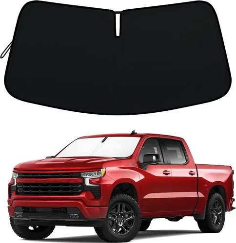 Miniatura 10 de Protección Solar para Parabrisas para Jeep Wrangler JL JLU 2018-2026 y Jeep Gladiator 2020-2026 310T Poliéster Cubierta Completa Plegable Protector