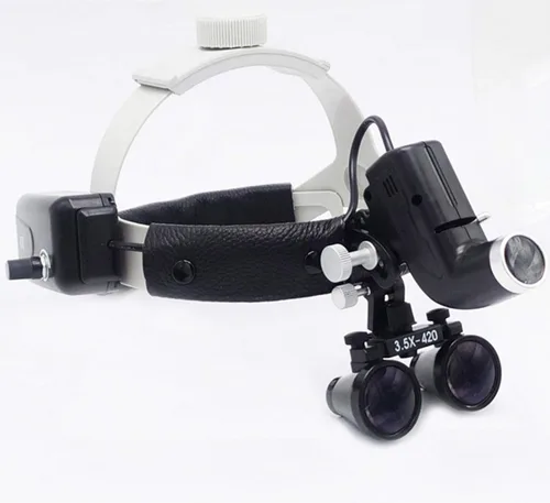 Miniatura 3 de EustomA 5W ajustable diadema LED faro 3.5X binocular lupas específico faro DY-106