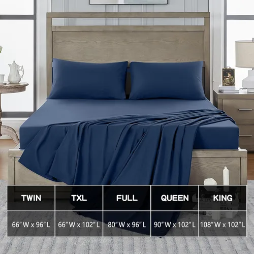 Miniatura 5 de FreshCulture Sábana encimera King – Sábana encimera King de calidad de hotel – Sábana superior de microfibra cepillada – Ultra suave y transpirable