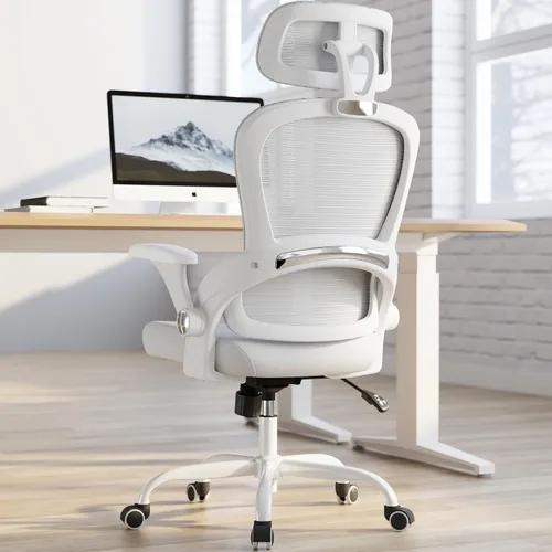 Miniatura 12 de TRALT Silla de oficina – Silla de oficina ergonómica con soporte para el respaldo, silla de computadora, sillas de escritorio de oficina en casa