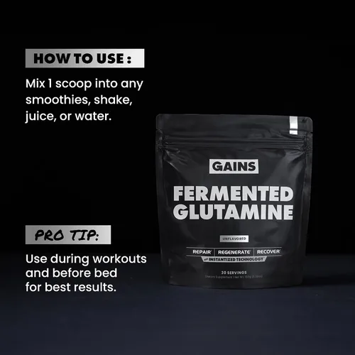 Miniatura 6 de Ganancias en L-glutamina a granel, polvo de glutamina sin gluten para la recuperación muscular y el crecimiento, apoyo después del entrenamiento