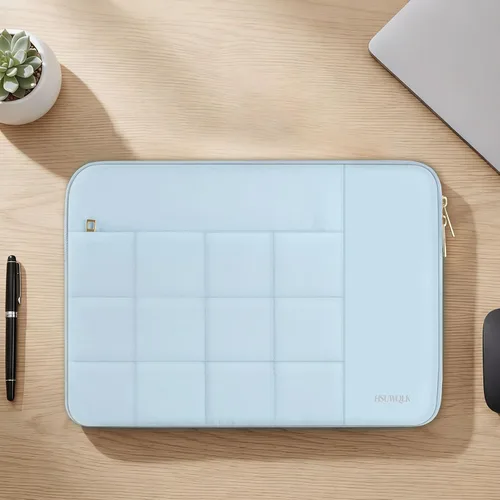 Miniatura 7 de Funda para laptop de 13.3 pulgadas, 13-13.3 pulgadas compatible con MacBook Neo/Air 13 13.6/Pro 13/Pro 14, HP Dell ASUS Acer Lenovo, doce bolsas