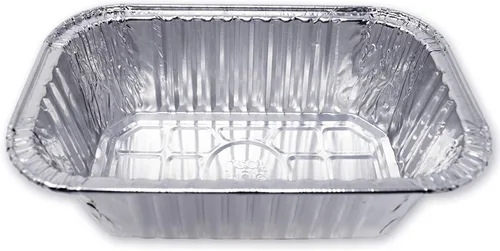 Miniatura 5 de Paquete de 100 moldes para hornear pan de primera calidad, de 1 libra, mini 6 x 3.7 x 2 pulgadas, extra resistentes, desechables, de papel