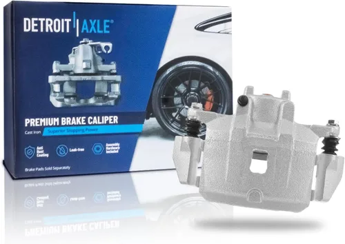 Miniatura 36 de Detroit Axle - 4 pinzas de freno para Honda Element 2003-2011 Pinzas de freno de disco con soportes 2004 2005 2006 2007 2008 2009 2010 reemplazo