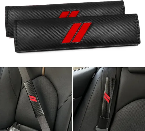 Miniatura 7 de para Challenger Fundas para Cinturón de Seguridad, Almohadillas para Cinturón de Seguridad para Charger, Accesorios para Dodge, Fundas para Cinturón