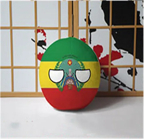 Miniatura 54 de Polandball Countryballs Muñeco de peluche Ucrania España Hungría Portugal Rumanía Grecia Austria México Polonia Ball (15,3.8 pulgadas)