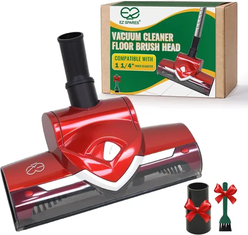 Miniatura 9 de EZ SPARES Cabezal de cepillo turbo de repuesto con pantalla LED de polvo, cepillo universal para aspiradora compatible con la mayoría de marcas