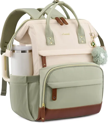 Miniatura 30 de LOVEVOOK Mochila para laptop para mujer, 15,6 pulg.