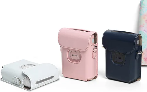 Miniatura 8 de MIni Link 2 - Funda de piel sintética para impresora Fujifilm Instax Mini Link 2 con correa de hombro ajustable