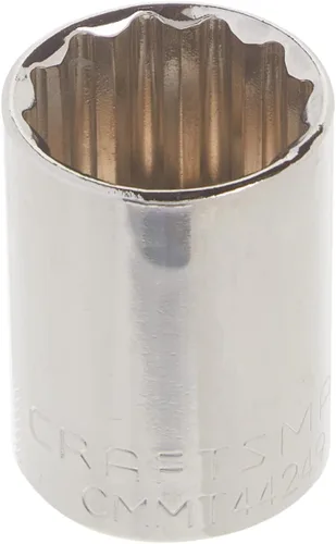 Miniatura 3 de CRAFTSMAN Llave poco profunda, métrica, accionamiento de 1/2 pulgada, 21 mm, 12 puntos (CMMT44249)