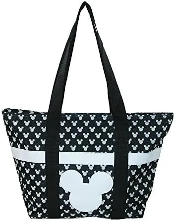 Miniatura 4 de Disney Tote Mickey & Minnie Mouse Icon Print - Bolsa de viaje con cremallera