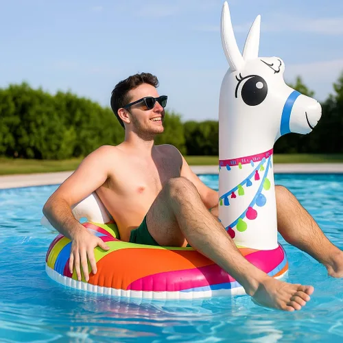 Miniatura 55 de PoolCandy Tubos inflables de piscina y anillos de natación para animales
