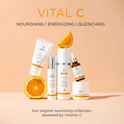 Miniatura 7 de IMAGE Skincare, VITAL C Hidratante Intenso Hidratante, Loción Facial Ligera con Ácido Hialurónico y Manteca de Karité, para Piel Seca, 1.7 fl oz.