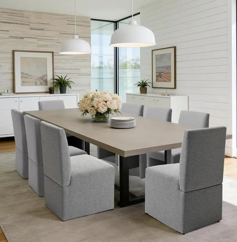 Miniatura 18 de RNKSFX Juego de 4 sillas de comedor tapizadas verdes, sillas de comedor modernas, sillas de cocina y comedor, sillas de comedor de lino con marco