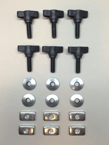 Tornillos de tuercas universales fáciles de poner y quitar para Jeep Wrangler 1987 a 2019 YJ TJ JK