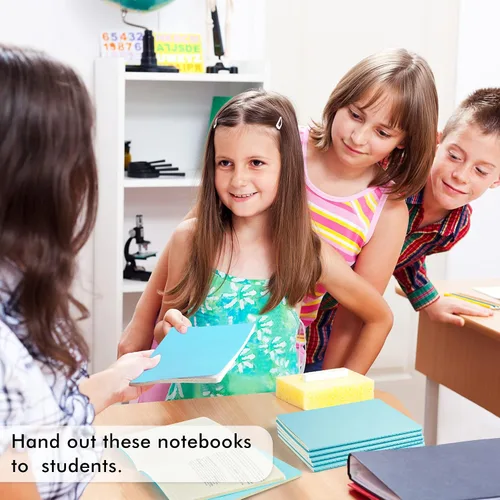 Miniatura 7 de feela Paquete de 16 cuadernos de tapa suave a granel, cuadernos rayados universitarios para el trabajo para mujeres y niñas, diario de viaje en 16