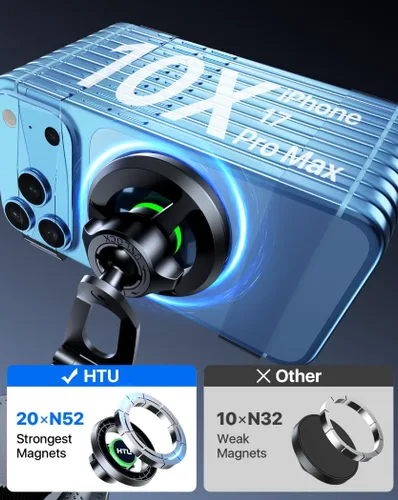 Miniatura 6 de HTU Magsafe - Soporte de teléfono para automóvil mejorado 2026 para soporte magnético de teléfono de automóvil