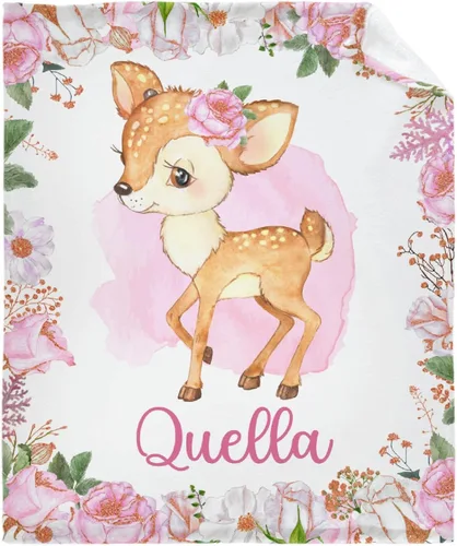 Miniatura 21 de Manta de mariposa personalizada con texto, manta de franela personalizada con nombre, para niños, perros y gatos, regalo de 30 x 40 pulgadas, XS