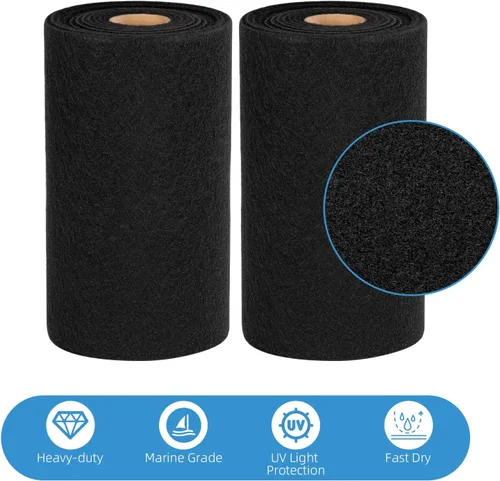 Miniatura 3 de Ultra - Premium Boat Trailer Bunk Carpet - 28oz/30oz Extra Thick,12 Inch Wide, Marine - Grade Quality, UV Resistant,Fast-Dry Built for Unrivaled