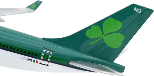 Miniatura 8 de TANG DYNASTY 1:400 Air Bus A330-300 Irlanda AER Lingus Metal Avión Modelo Avión Modelo Avión de Juguete (Verde)