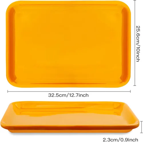 Miniatura 6 de Bandejas de plástico para arte y manualidades, bandeja de plástico, 5 piezas apilables para actividades, bandeja organizadora de manualidades