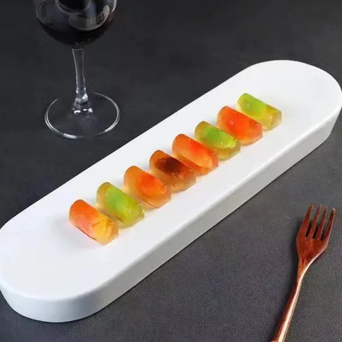 Miniatura 9 de Moldes de silicona para cilindros – Molde de troncos de 9 cavidades para tartas, molde de chocolate, moldes de silicona antiadherentes para hornear