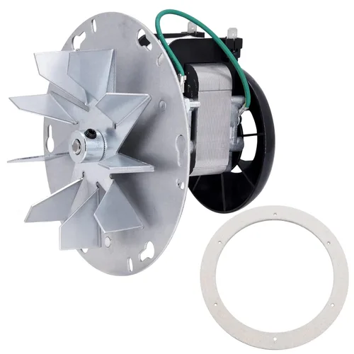 Criditpid Motor de soplador de combustión de repuesto 812-3381 para Quadra-Fire Classic Bay 1200, ventilador de escape para estufas de pellets