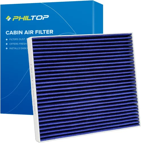 Miniatura 18 de PHILTOP Filtro de aire de cabina, reemplazo para CF10285 CP285 4Runner Camry Corolla Tundra Highlander Avalon Prius Sequoia IS250 RX350, Filtro