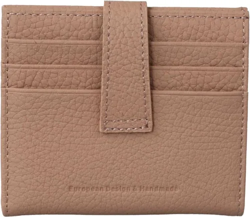 Miniatura 11 de Grande -3803 Cartera unisex, Azul (Iced Blue), Cartera delgada de cuero con cierre a presión pequeño