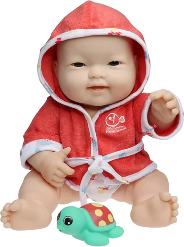 Miniatura 5 de JC Toys Conjunto de Regalo para la Hora del Baño con Adorables Bebés Afroamericanos Lots to Love de 14" Muñecas de Vinilo Completamente Lavables