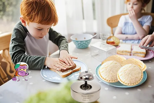 Miniatura 2 de Cortadores de sándwiches y selladores para niños, máquina de sándwiches sin corteza, ideal para lonchera y lonchera Bento para niños y niñas