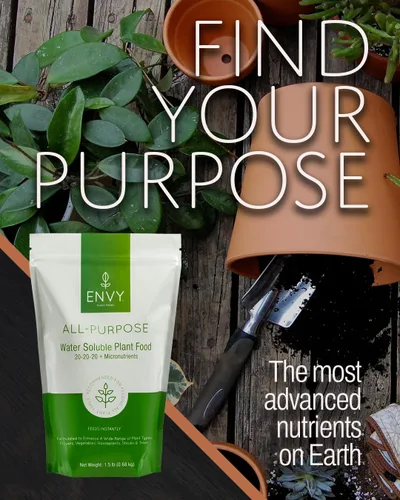 Miniatura 6 de ENVY Fertilizante para plantas multiusos, 0.5 libras, hace 50 galones, para plantas de interior y exterior, seguro para mascotas, soluble en agua