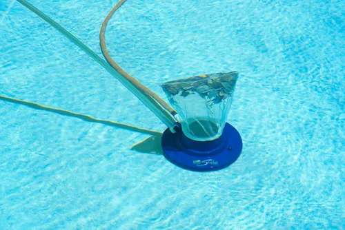 Miniatura 6 de Poolmaster 28300 Cabezal manual de aspiradora de hojas para piscina Big Sucker, azul