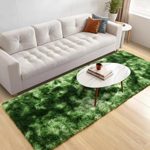Larhom Nuttumico - Alfombras de pasillo ultrasuaves de 2 x 6 pies para dormitorio con parte trasera de goma antideslizante mejorada, alfombras de