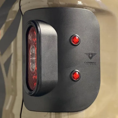 Miniatura 9 de Luces traseras LED de artillero de cola compatibles con Jeep JT Gladiator, montaje empotrado, aprobado por SAE/DOT