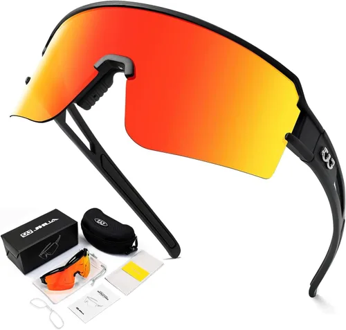 Miniatura 14 de AVV Gafas de sol polarizadas para ciclismo, deportivas, con protección UV400, para pesca, conducción, correr, béisbol, para hombres y mujeres Marcos