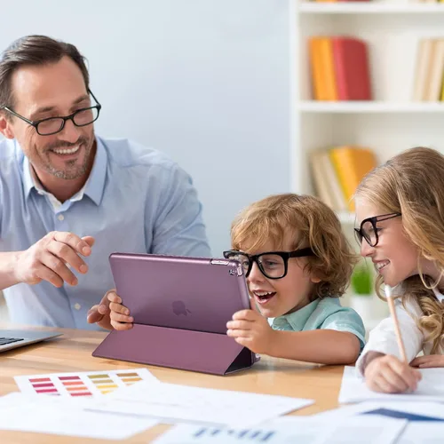 Miniatura 3 de ProCase Funda para iPad de 9ª/8ª/7ª generación de 10.2 pulgadas (versión 2021/2020/2019), funda 10.2 iPad de 9ª/8ª/7ª generación, funda inteligente