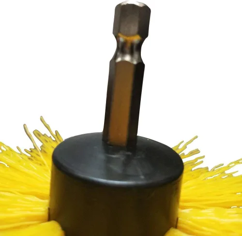 Miniatura 7 de ELEOPTION - Kit de accesorios para taladro de limpieza de alta resistencia, cepillo de nailon inalámbrico, ideal para limpiar baldosas de piscina