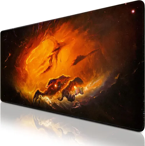 Miniatura 11 de Canjoy Alfombrilla de mouse para juegos, alfombrilla de mouse grande extendida, alfombrilla de mouse para computadora grande para el hogar, oficina