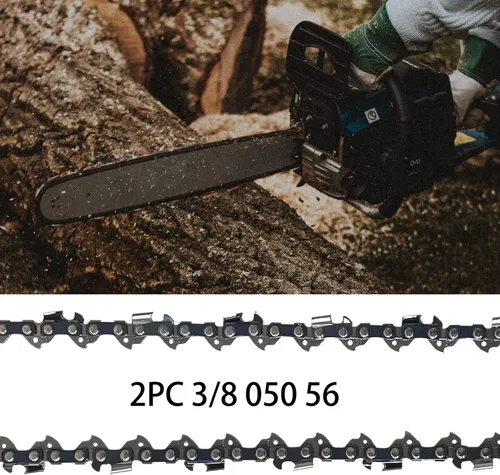 Miniatura 5 de 2 cadenas de motosierra de 16 pulgadas para Husqvarna 135, 240, 120 Mark II, cadena de repuesto para motosierra WEN 4017, 40417, 40417BT y más – 3/8