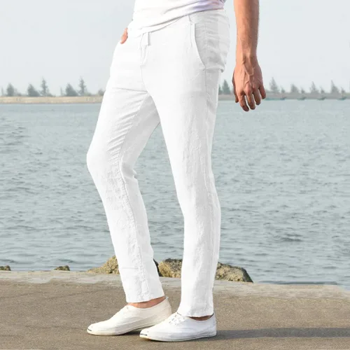 Miniatura 3 de tobchonp Pantalones de chef para hombre con bolsillo alto para hombre pantalones deportivos con entrepierna con letras y pantalones deportivos